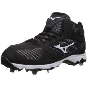Mizuno 9-Spike Advanced Sweep 4 Mid Metal Softball Cleat Shoe