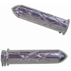 Yana Shiki a3258p pulido Criss Cross estilo diseño recto agarre con punta Flush tapas