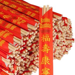 Palillos Tratamiento UV Premium desechables palillos de bambú y separados de manga, Bambú