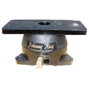 Johnny Ray jr-207 Marino 1,25 por 5.5-inches parte superior Palanca liberación portátil Sonar Soporte Giratorio, acabado en negro