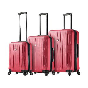 Mia Toro Italia Fabbri - Juego de equipaje de spinner, 3 piezas, color rosa