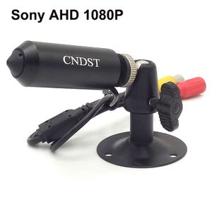 cndst 2000TVL SONY AHD HD 1080P mini Bullet cámara de seguridad CCTV, Mini espía cámara oculta 2 MP Starlight, lente de 3,6 mm 90 Grado DC 12 V...