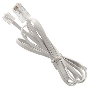 urbest 2 x conector de teléfono RJ11 6P4 C a RJ45 8P8 C cable