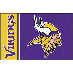 Fanmats NFL Minnesota Vikings Nylon Face Starter Alfombra