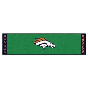 Fanmats NFL Denver Broncos Nylon Cara Putting Green Mat