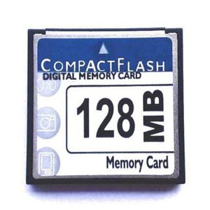128 MB sandiskk CF (Compact Flash) tarjeta sdcfb-128 o sdcfj-128 (Cav) Compact Flash tarjeta de memoria