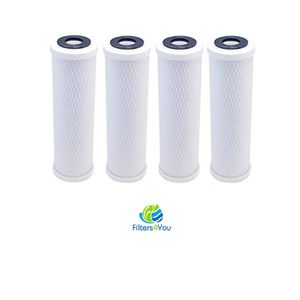 Replacement for Pentek 42-34373 EP-10 5 Micron 10 x 2.5 Carbon Block Water Filter 4 Pack