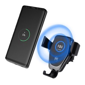 Cargador inalámbrico para coche, soporte para teléfono móvil Maluokasa Gravity Air Vent teléfono soporte, 10W para Samsung S9 S9+ S8 S7 Edge Note 8 5,