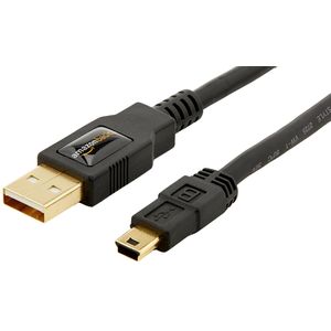 Cable de AmazonBasics USB 2.0 - A macho a Mini-B - 6 pies (1.8 metros)
