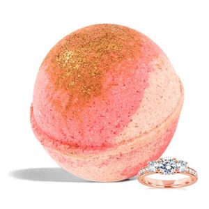 Ivy & Bauble - Bombas de baño hechas a mano con anillo sorpresa hecho en Estados Unidos | Sin parabenos, sin conservantes, sin fosfato, vegano | Aroma