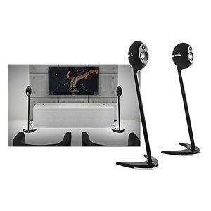 Edifier Usa Ss01c-black Soportes Para Parlantes Eclipse L...