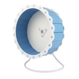 petzilla Silencioso rueda de ejercicio para hámster silenciosa, diseño de girasol