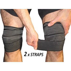 Elástico rodilla vendaje de compresión