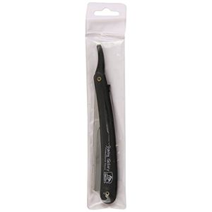 Afeitadora de fábrica recta razor negro 3 onza