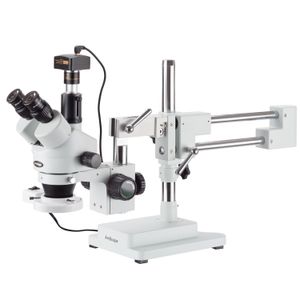Amscope Sm-4tz-frl-5m Digital Profesional Microscopio Est...