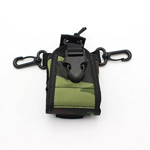 GoodQbuy camuflaje verde MSC20B porta caja de radio portátil para Icom Baofeng UV5R UV5RE Plus UVB5 UVB6 UV82 TYT THF8 Yaesu Vextex