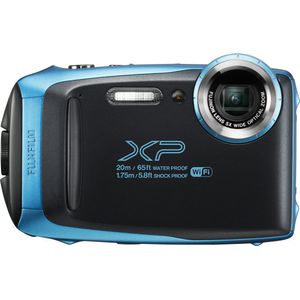 Fujifilm FinePix XP130 16.4MP Cámara Digital 5 X Zoom óptico, vídeo Full HD de 1080p, Motion Panorama 360, Wi-Fi, agua/choque/congelación/a prueba de