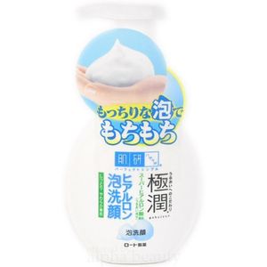 Hadalabo Japón goku jyun Hyaluronic Acid Moisture Bubble Foaming Limpiador 160ml