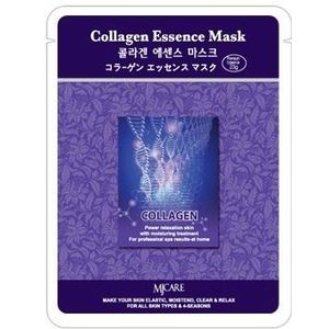 Colágeno cosmético máscara facial hoja 15 unids esencia de colágeno por cuidado mj