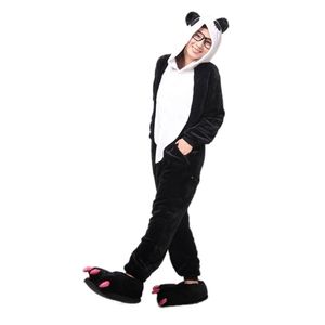 Panda Cosplay Animal Pijamas Ropa De Dormir Adulto Unisex...