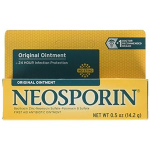 Neosporin antibiótico pomada original 05 oz paquete de 3