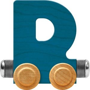 NameTrain Bright Letter Car D Hecho en EE UU Azul
