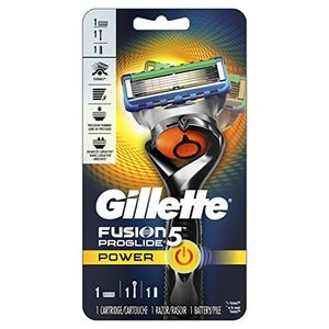 Maquinilla de afeitar Gillette Fusion5 ProGlide Power para hombres, mango - 1 repuesto para cuchillas