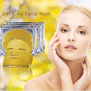 Violeta llamas 3 unidades máscara de oro de 24 k facial antiarrugas blanqueamiento de la piel y tratamiento hidratante  biocolágeno vidrio máscara fac