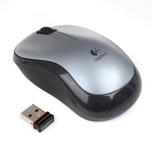Logitech Wireless Mouse M185 - plata