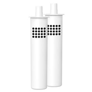 Filtro de cresta AQUA BB02 repuesto botella agua, compatibles con Brita suave apretón botella filtro (paquete de 2)