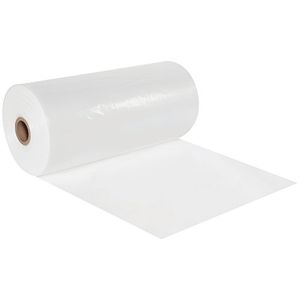 Cinta logic tlpt1615 tubo de polietileno 15 mil 16 x 2900 transparente 1 rollo