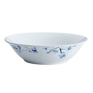 tazón diseño een índigo flor gres servir