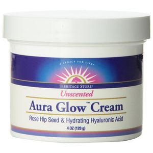 Heritage Store Mantequilla corporal Aura Glow, 4 onzas