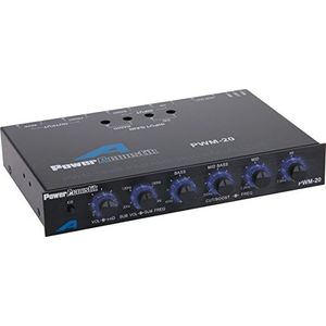 Ecualizador paramétrico de cuatro bandas Power Acoustik PWM20