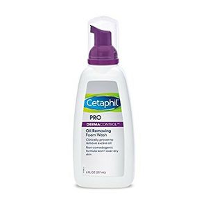 Cetaphil dermacontrol oil control espuma wash8 oz paquete de 3