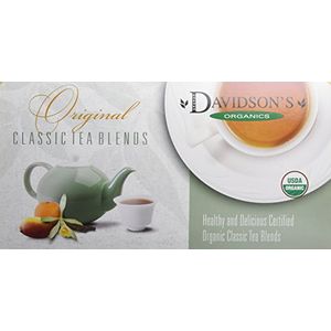 Davidsons Tea Single Serve Earl Grey 100Count Bolsas de té