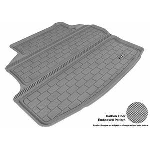 3D MAXpider Cargo Custom Fit Alfombra de piso AllWeather para ciertos modelos Toyota Corolla Kagu Rubber Grey