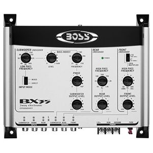 Crossover electrónico para automóvil BOSS Audio BX35 de 3 vías PreAmp