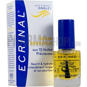 Suero ecrinal con aceites 10 preciosos de reparación para uñas 034 onza líquida