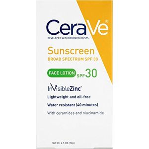 Cerave Sun Protection SPF 30 Loción facial con protector solar 25 onzas