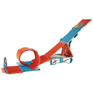 Hot Wheels pista constructor Race caja de juguete, multicolor
