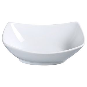 Recipiente rectangular Yanco ML610 42 oz Capacidad 75 Ancho 10 Longitud Porcelana Super White Paquete de 12