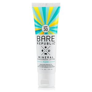 Bare Republic Mineral Face loción de protección solar SPF 30 (1.7 oz)
