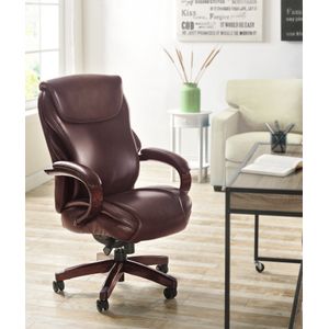 La-z-boy Hyland Silla De Oficina Ejecutiva De Cuero En Co...