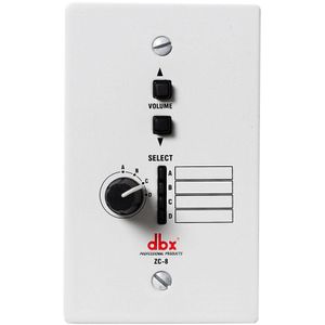Dbx Dbxzc8v Control De Volumen De La Zona De Montaje En L...