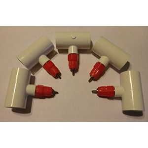 5 pollo pezones y tees de aves de corral riego automático accesorio de pvc