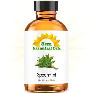 Mejor spearmint aceite 100% puro aceite esencial de menta