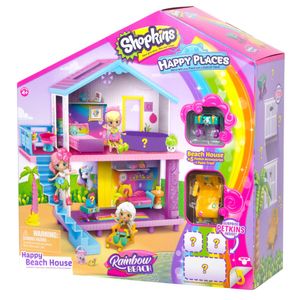 Happy lugares Shopkins S5 casa de la playa, para niños