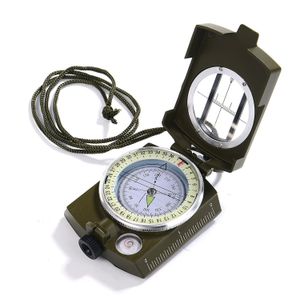 GWHOLE brújula de observación militar Lensatic impermeable para actividades al aire libre