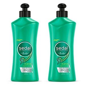 Sedal nueva fórmula para peinar rizos obedientes rizos 300ml (paquete 2)